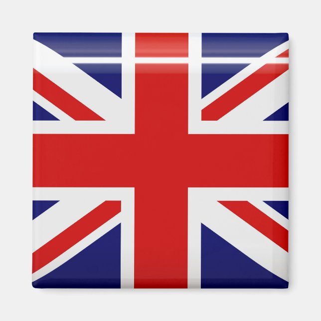 Aimant Bouton magnétique du drapeau du Royaume-Uni (Devant)