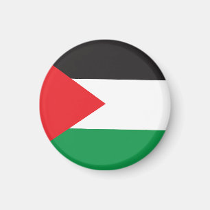 Aimant Bouton Palestine, Drapeau Patriotique Palestinien