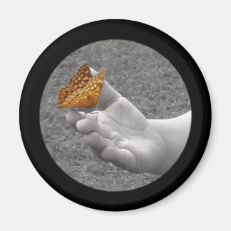 Aimant Bouton Papillon