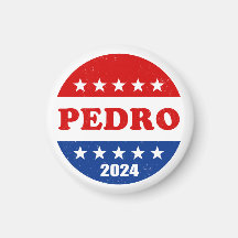 Bouton Pedro Voter 2024 Élections USA