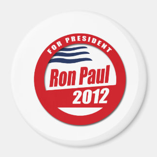Aimant Bouton Ron Paul 2012
