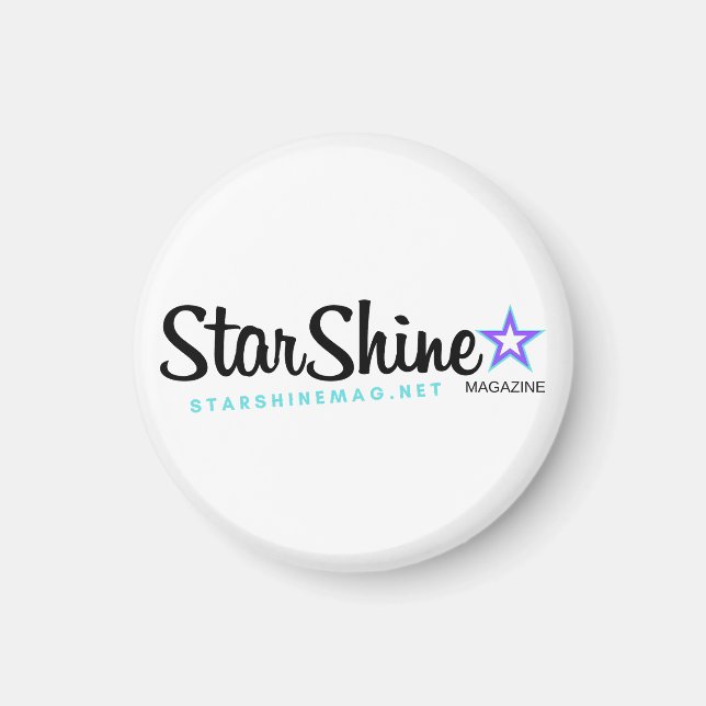 Aimant Bouton StarShine Magazine (Devant)