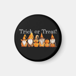 Aimant Bouton Trick ou Treat Gnomes