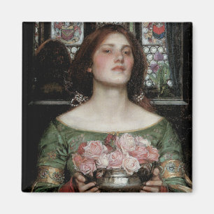 Aimant Boutons de rose du YE de rassemblement tandis que