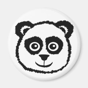 Aimant Boutons Panda