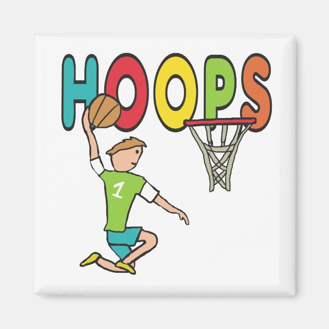 Aimant Bouts de basket (Devant)