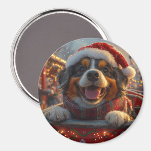 Aimant Bouviers des Flandres Chien Montagnes Russes Noël