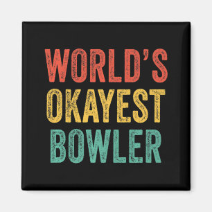 Aimant Bowler le plus amusant au monde, Lover Vintage R