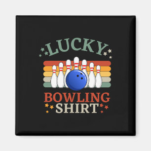 Aimant Bowling Drôle C'Est Mon Équipe De Frappe De Bowlin