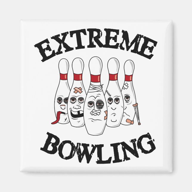 Aimant Bowling extrême (Devant)