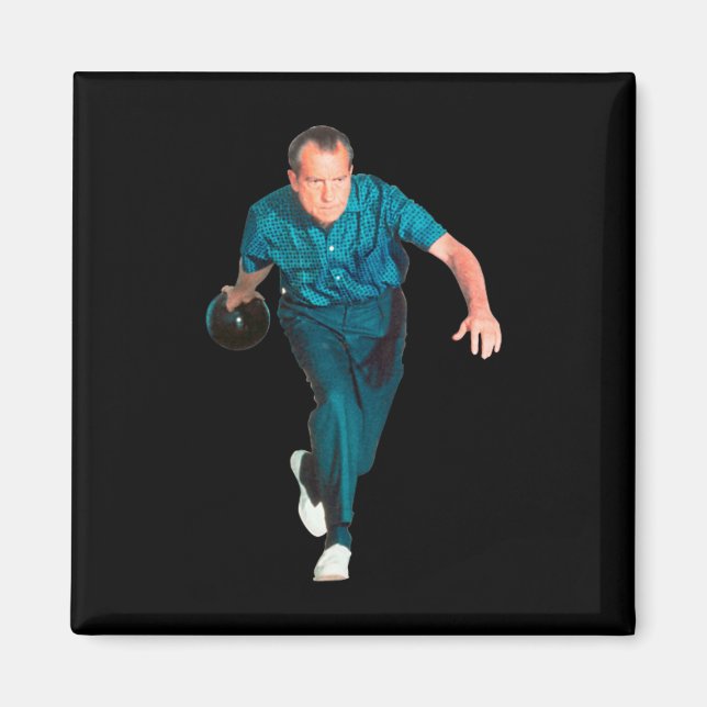 Aimant Bowling Richard Nixon  (Devant)