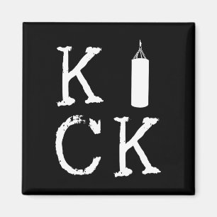Aimant Boxe pieds-poings Kickboxer Byg Combyt Sports Kick