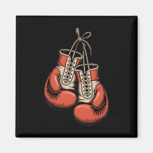 Aimant Boxer Boxer American traditionnel Tattoo Art Flash