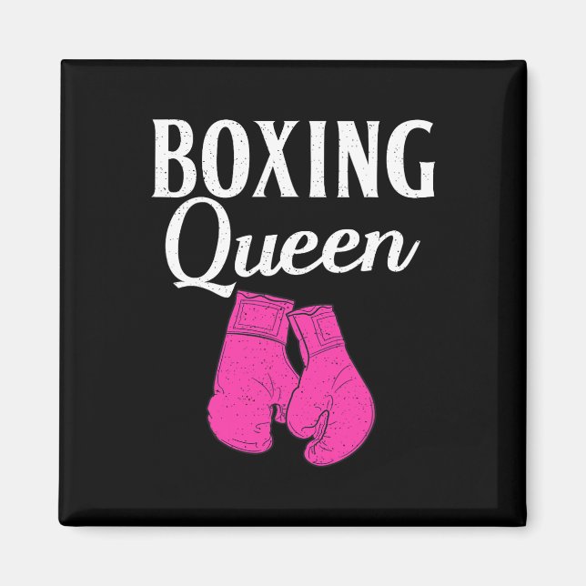 Aimant Boxer sport Queen Boxer (Devant)