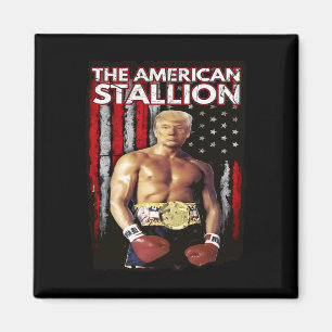 Aimant Boxer Trump Rocky Trump meme Trump 2024