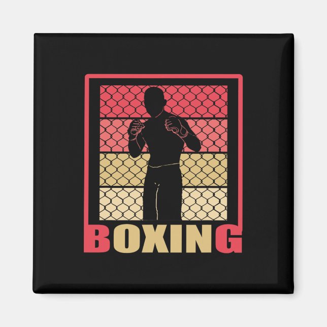 Aimant Boxing Forever - Ventilateur De Boxe - Boxer - Box (Devant)