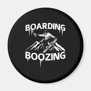 Aimant Boyage de snowboard