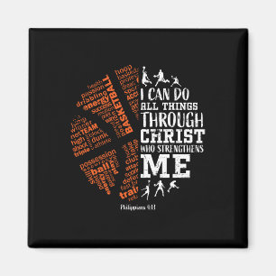 Aimant Boys Christian Bysketbyll Bible Versets Hommes Fem