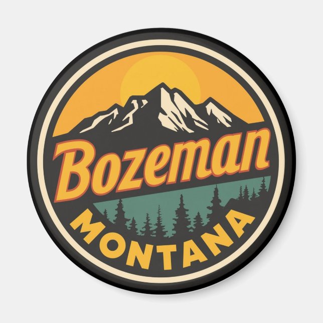 Aimant Bozeman, Montana (Devant)