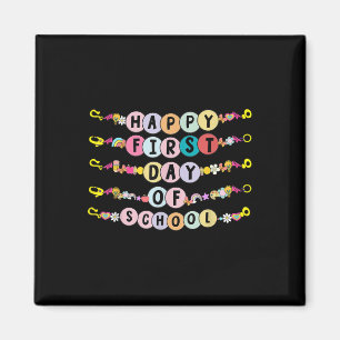 Aimant Bracelets d'amitié pour le premier jour d'école po