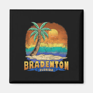 Aimant Bradenton Floride Souvenir en détresse vintage 