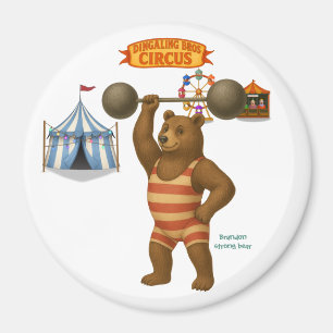 Aimant Brandon, ours puissant du cirque