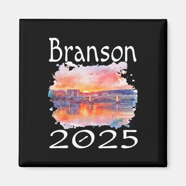 Aimant Branson 2025 Matching Family Vacation Group Getawa (Devant)