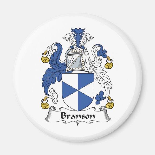 Aimant Branson Family Crest (Devant)