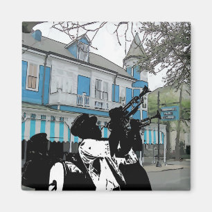 Aimant Brass Band au Restaurant New Orleans