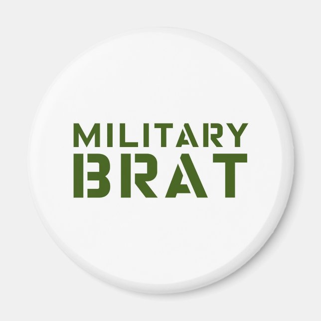 Aimant Brat militaire (Devant)