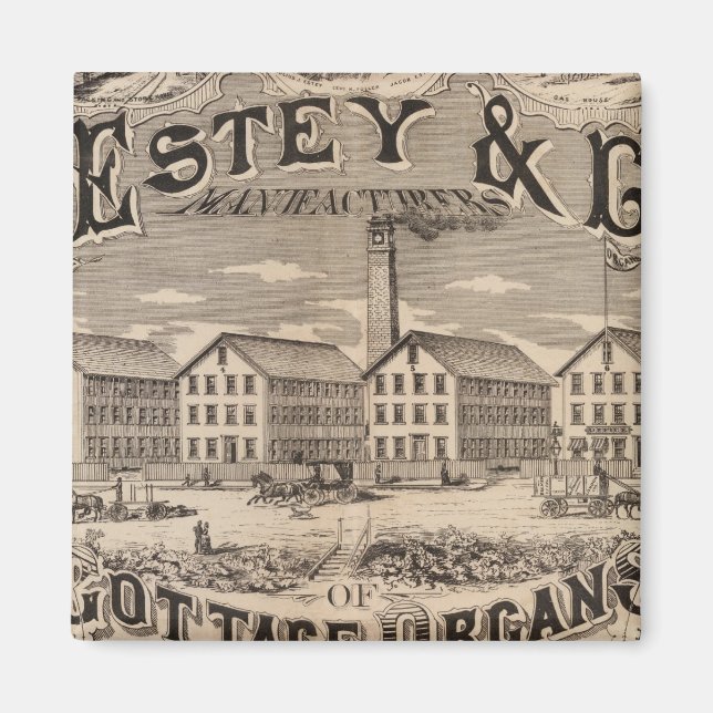 Aimant Brattleboro Vermont (Devant)