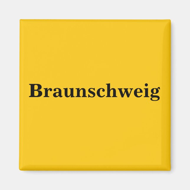 Aimant Braunschweig Schild Or Gleb (Devant)