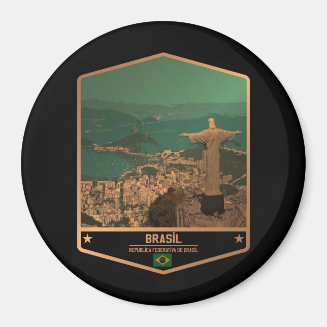 Aimant Brazil (Devant)