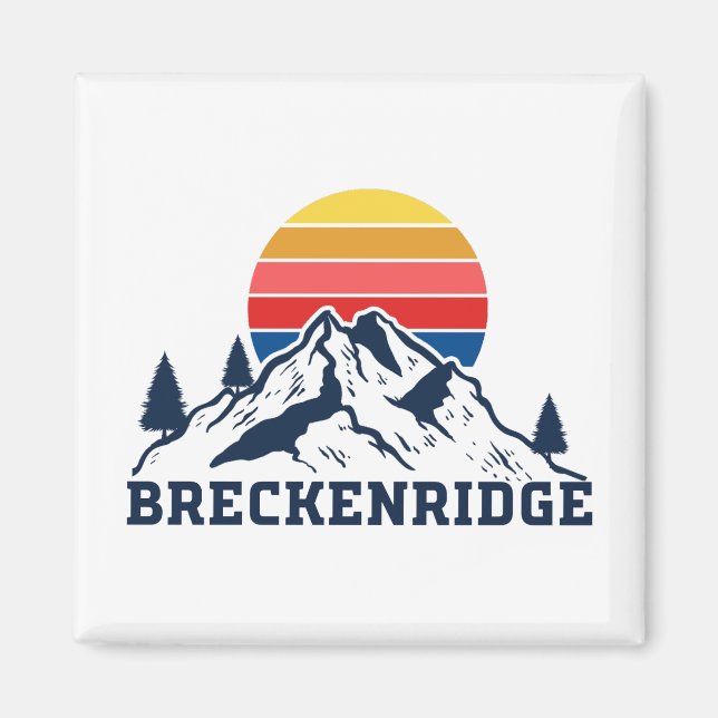 Aimant Breckenridge Colorado (Devant)