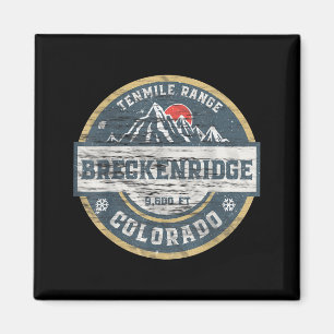 Aimant Breckenridge colorado chaîne Tenmile montagne roch