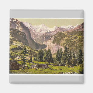 Aimant Breithorn de Wengen, Bernese Oberland, Switzerla