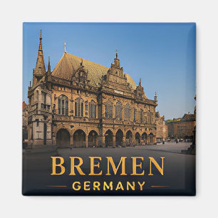 Aimant Brême Allemagne Destination Voyage Ville Historiqu