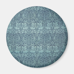 Aimant Brer Rabbit par William Morris Motif de textile bl