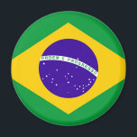 Aimant Brésil<br><div class="desc">Drapeau du Brésil</div>