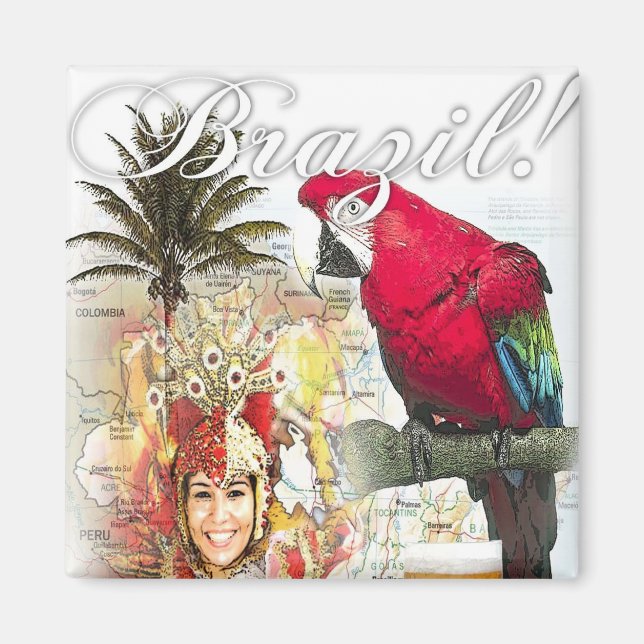 Aimant brésil (Devant)