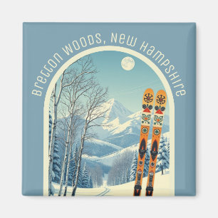 Aimant Bretton Woods New Hampshire usa ski domaine souven