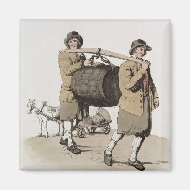 Aimant Brewers, du 'Costume de Grande-Bretagne' publié (Devant)