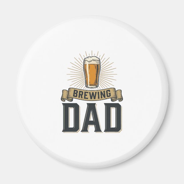 Aimant Brewing Dad Beer Vintage Engraving Shirt Design_1 (Devant)