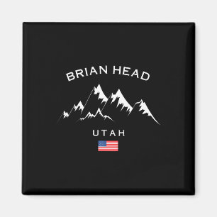 Aimant Brian Head Station de ski Montagnes Rocheuses Souv