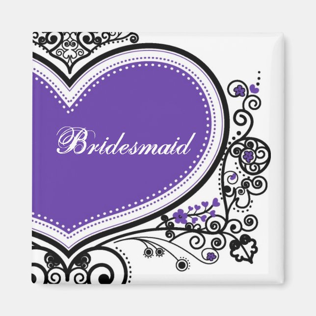 Aimant Bridesmaid (Devant)