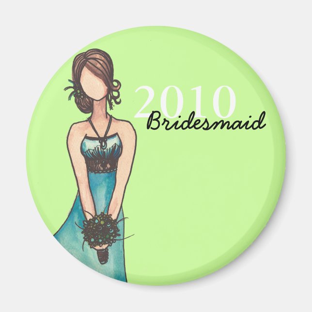 Aimant Bridesmaid (Devant)