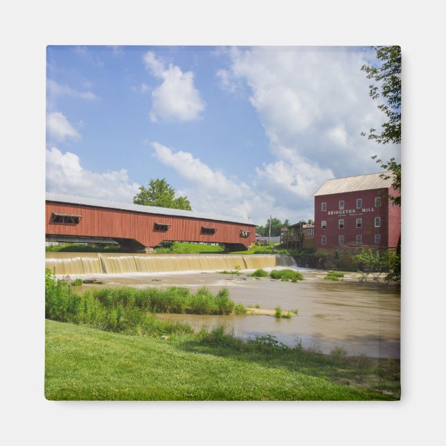 Aimant Bridgeton Bridge Et Mill (Devant)