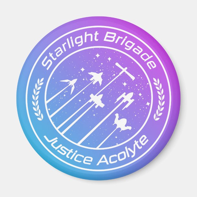 Aimant Brigade Starlight Style Vaporwave (Devant)