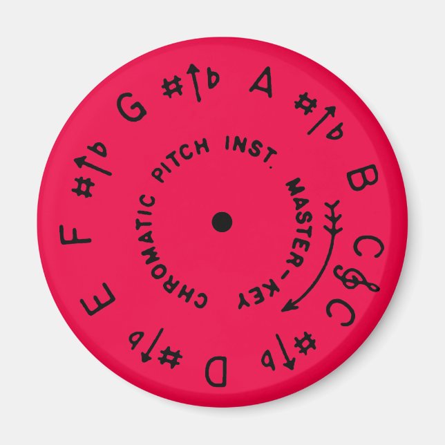 Aimant Bright Berry Pitchpipe (Devant)