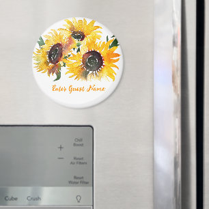 Aimant Bright Sunflower Fabuleux 50 anniversaire